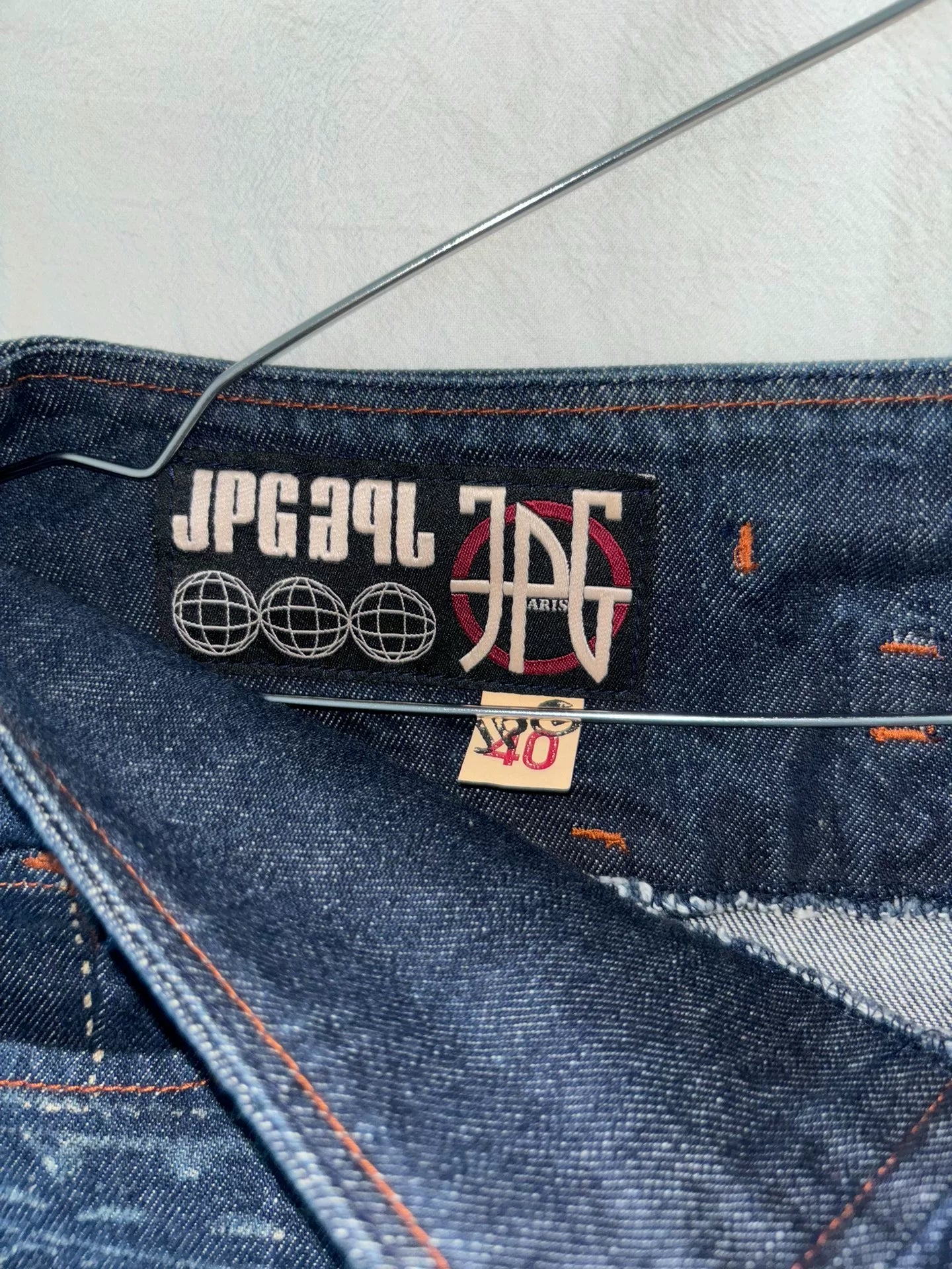 Jean Paul Gaultier Blue Denim Skirt