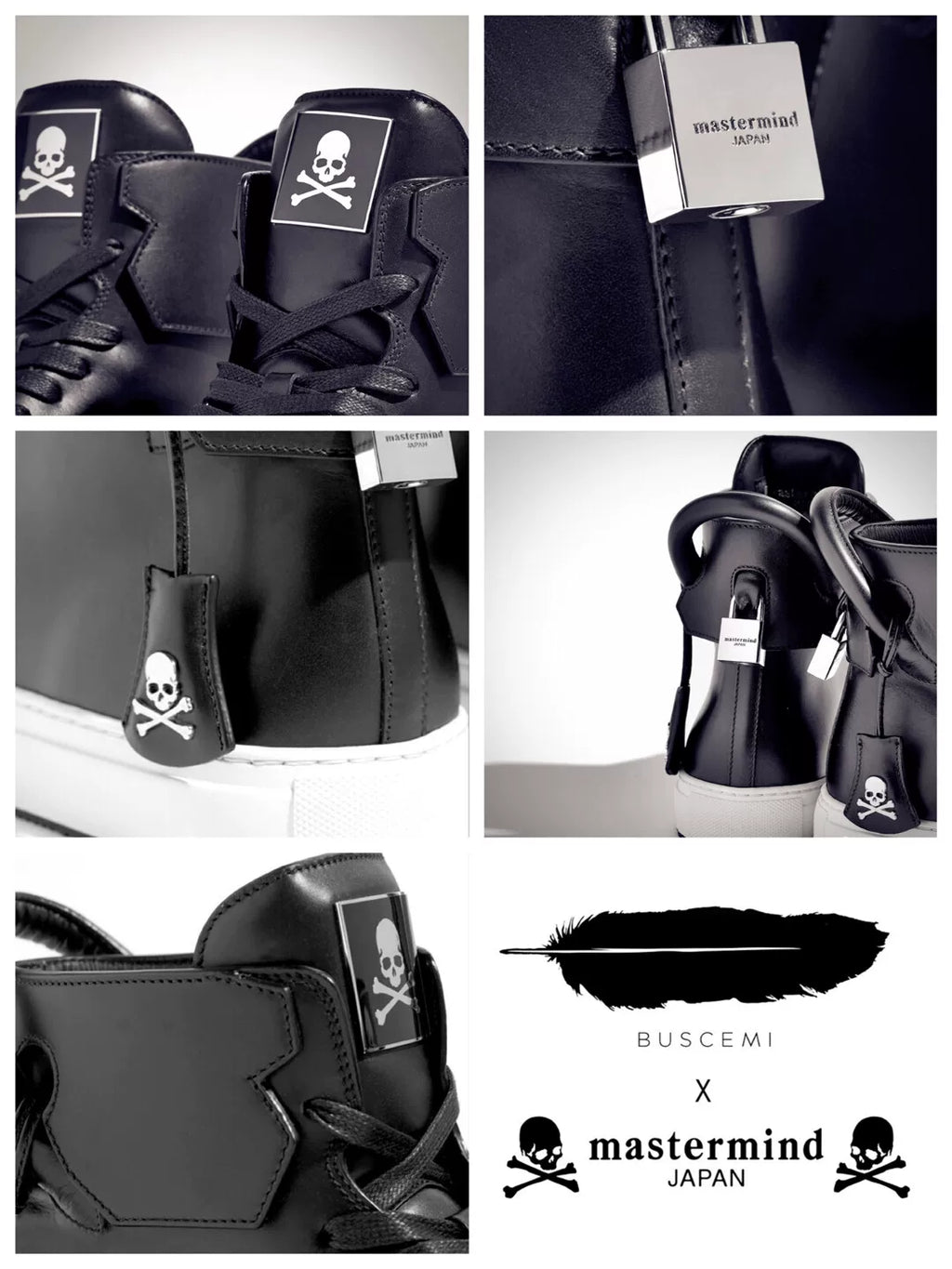Mastermind Japan Buscemi High-Top Sneakers