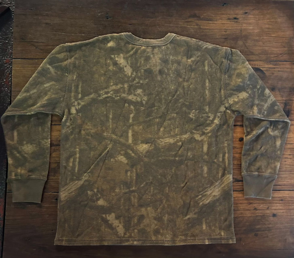 Yeezy Season 3 Deadwood Camo Thermal Long Sleeve Cotton Top
