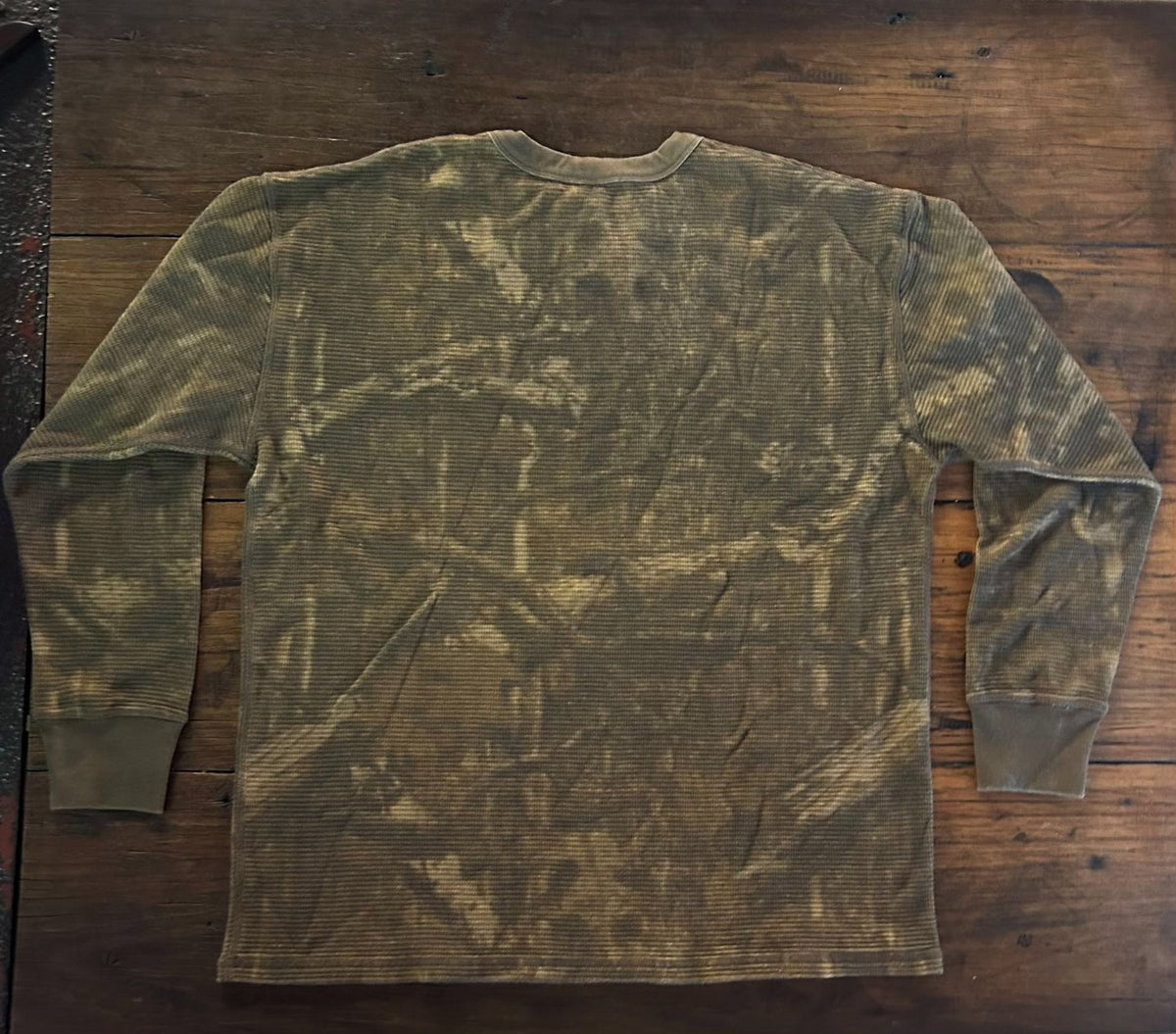 Yeezy Season 3 Deadwood Camo Thermal Long Sleeve Cotton Top