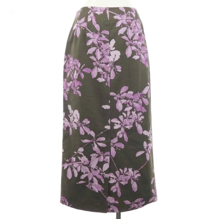 Dries Van Noten AW19 Garden Print Skirt