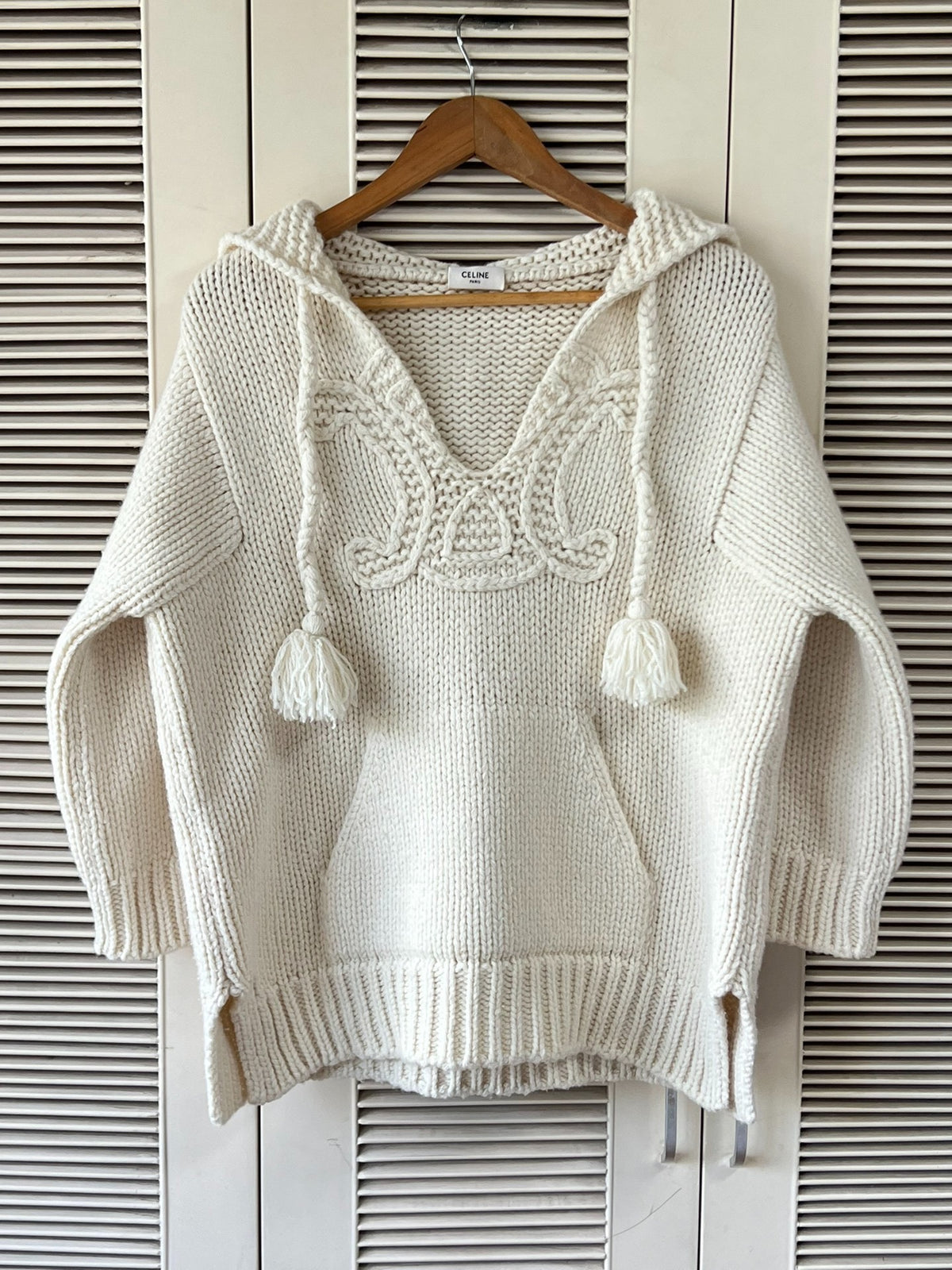 Celine Arc de Triomphe Hooded Sweater