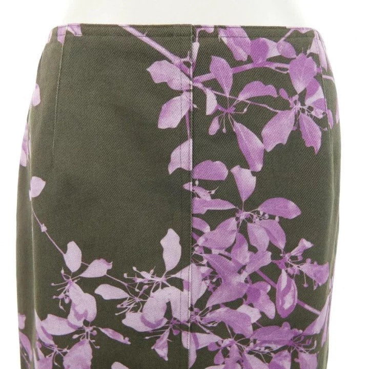 Dries Van Noten AW19 Garden Print Skirt