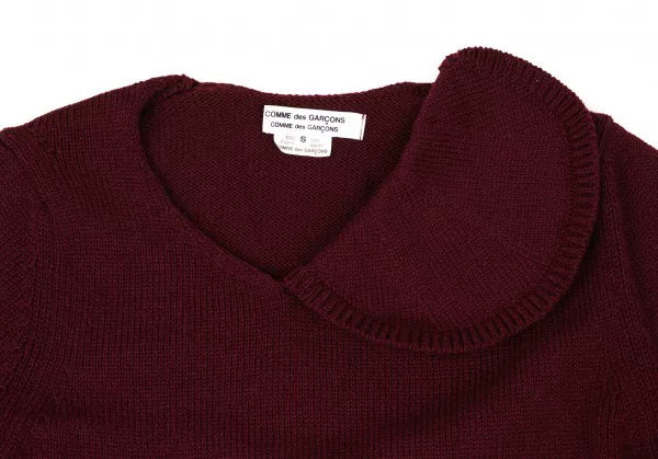 COMME des GARCONS Garçons Vintage Red Sweater