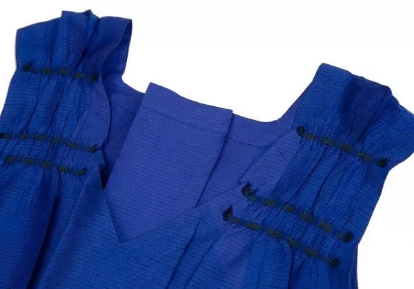 Issey Miyake Vintage Blue Line Dress