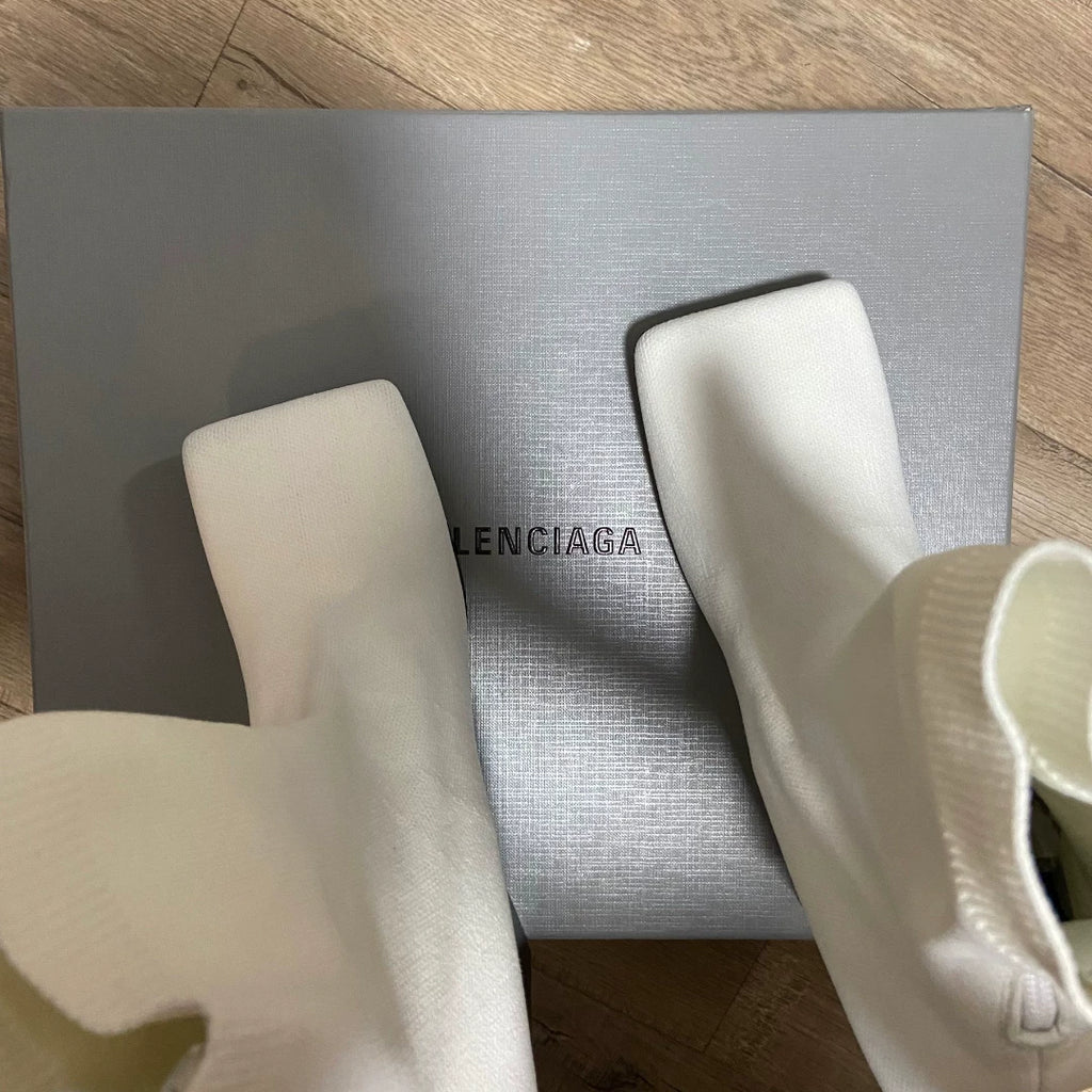 Balenciaga 19SS Runway Square-Toe Shoes