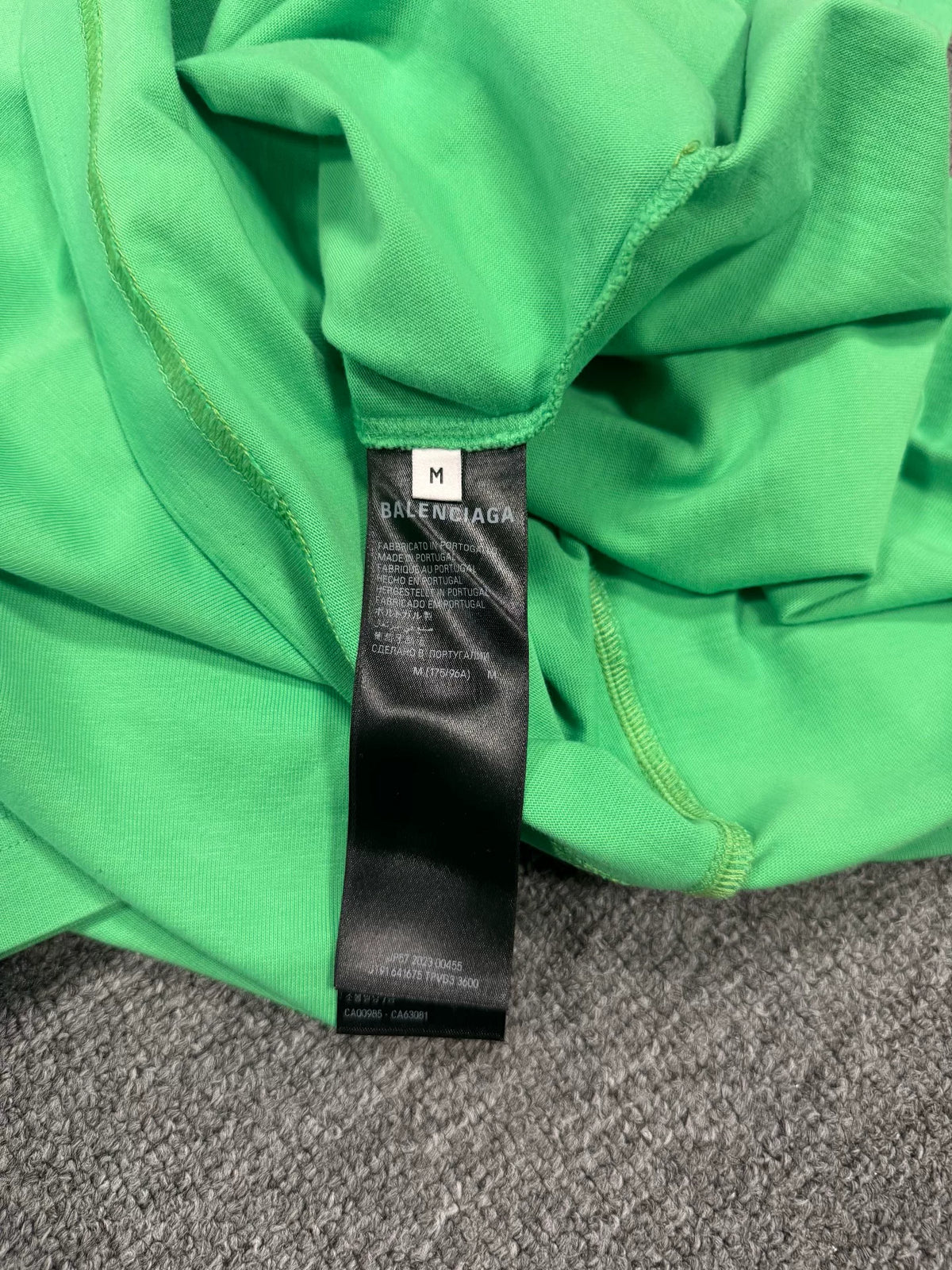 Balenciaga Cola Embroidered Short Sleeve Top