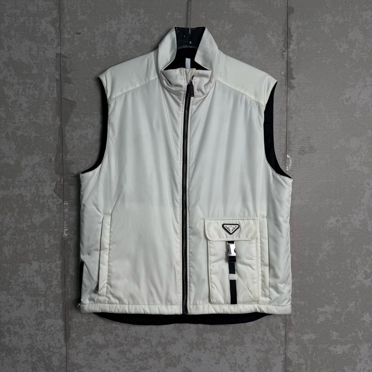 Prada Re-Nylon White Vest