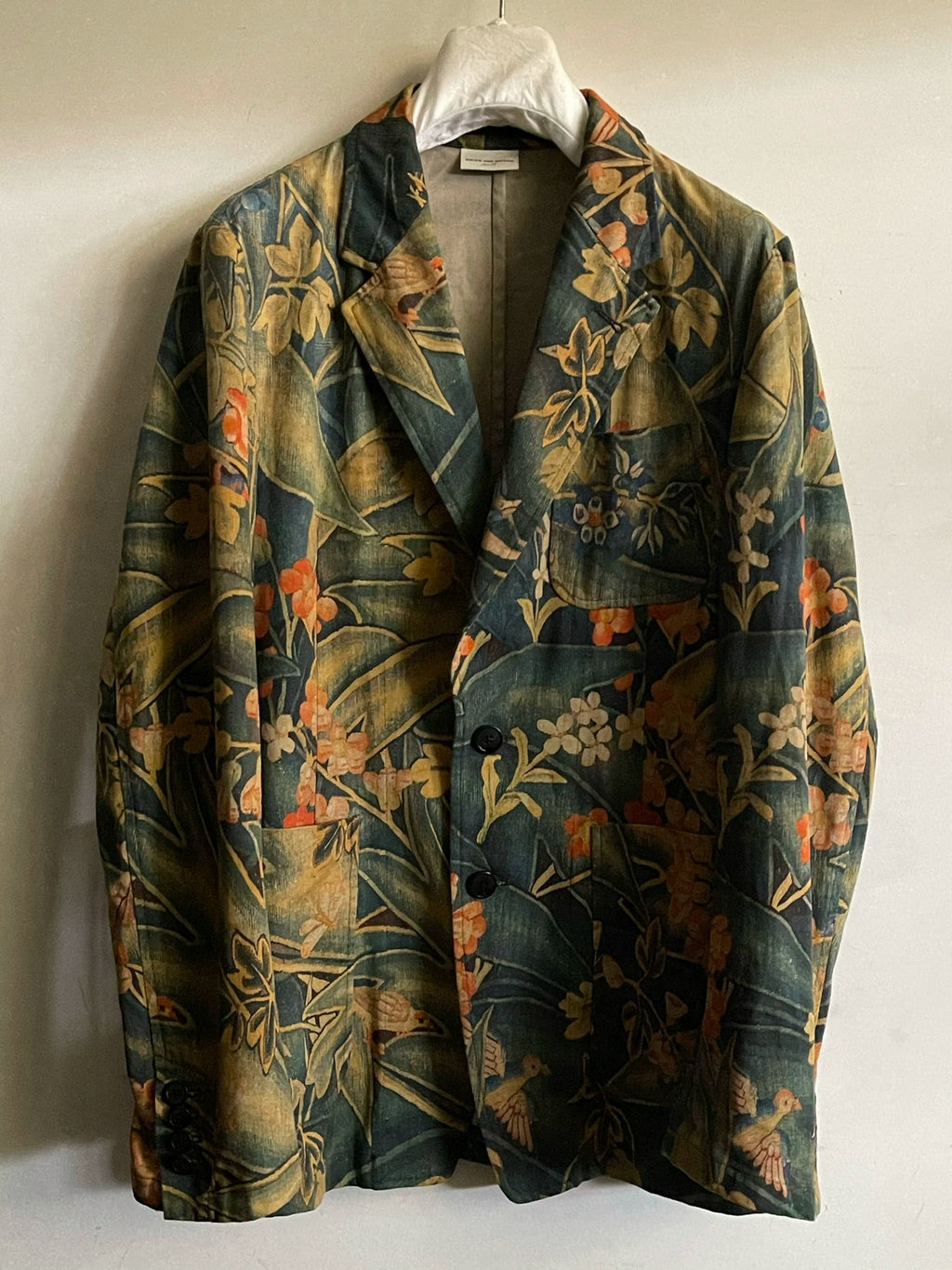 Dries Van Noten SS17 Floral Blazer