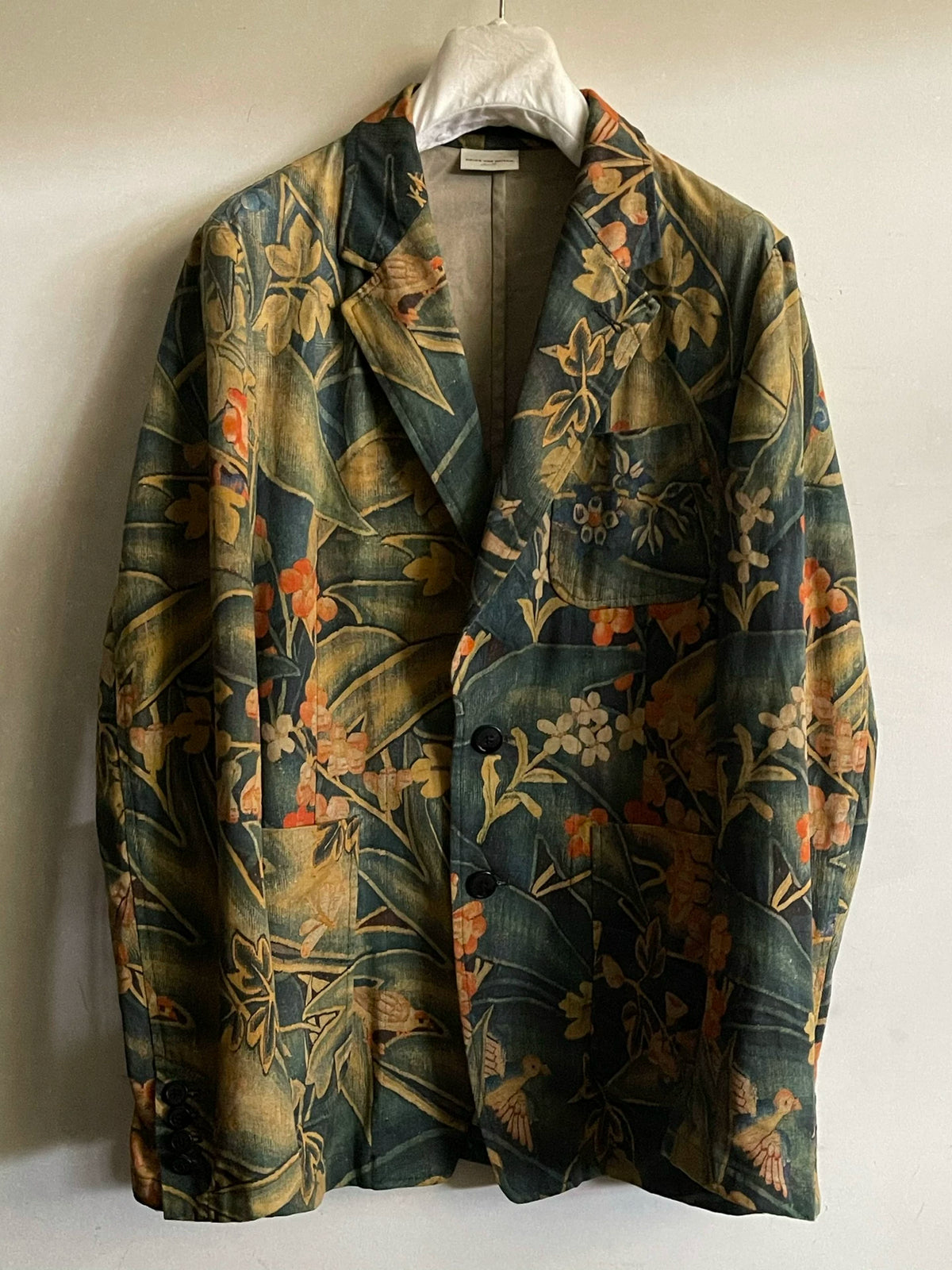 Dries Van Noten SS17 Floral Blazer