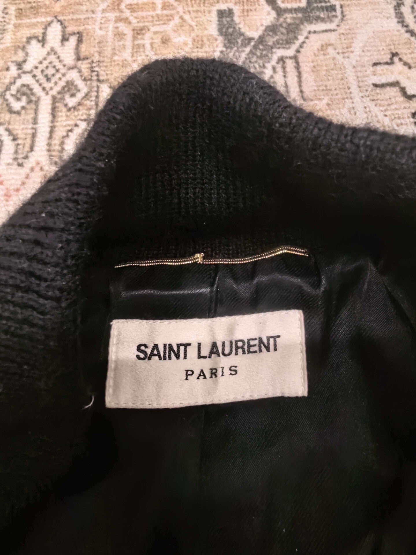 Saint Laurent Wool Teddy Jacket