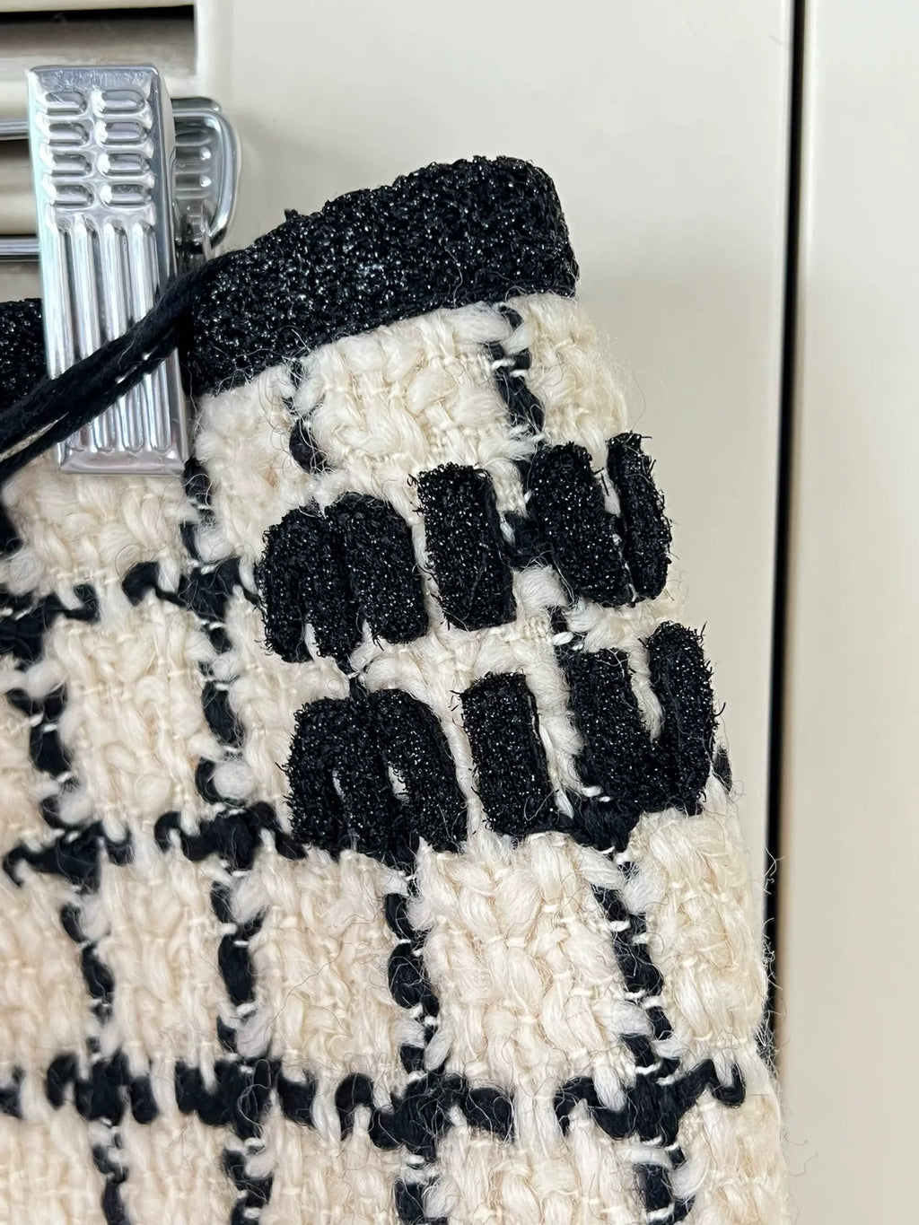 Miu Miu Plaid Skirt