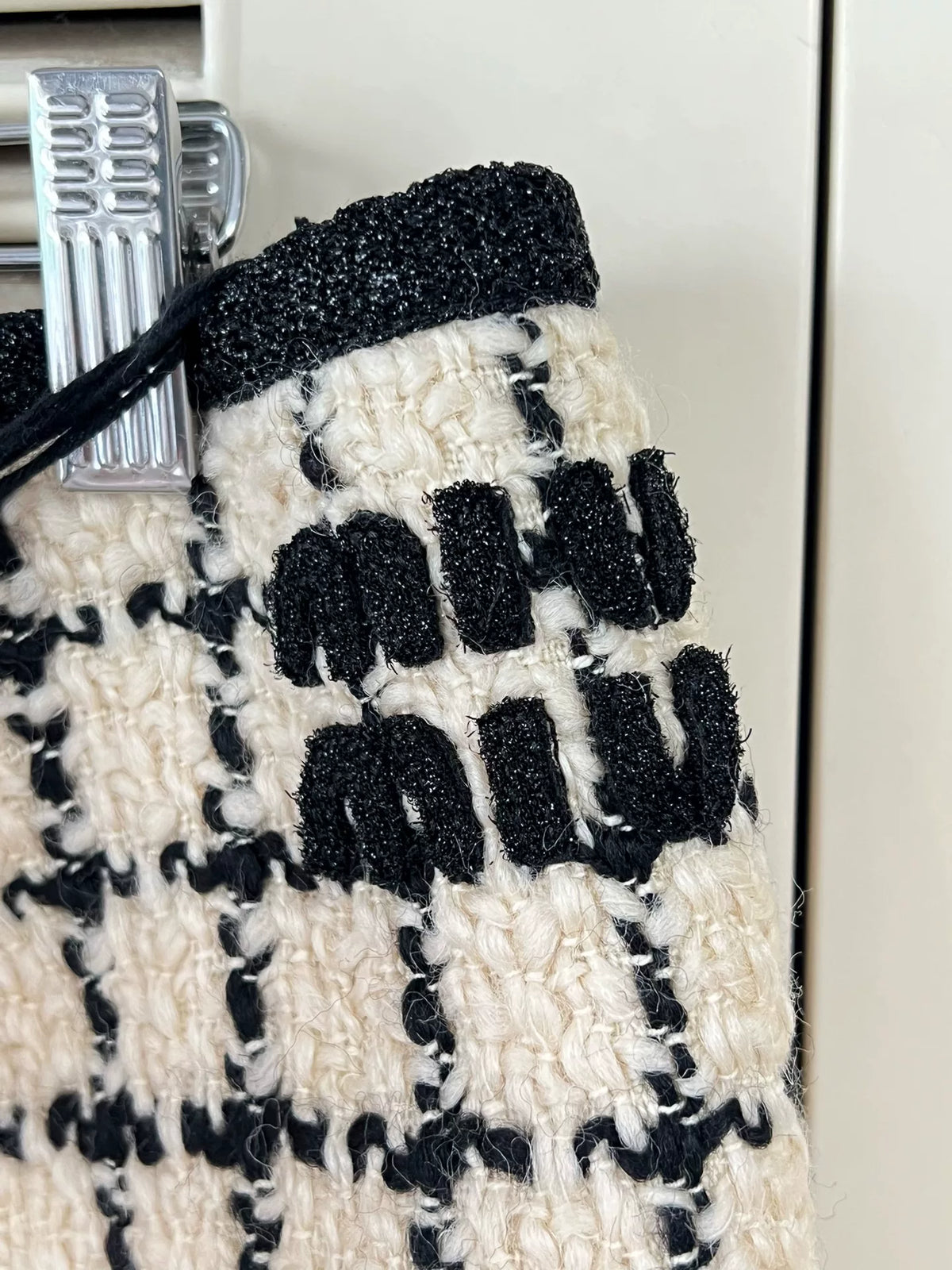 Miu Miu Plaid Skirt
