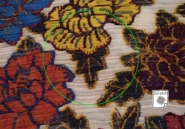 Issey Miyake Vintage Floral Pleated Top