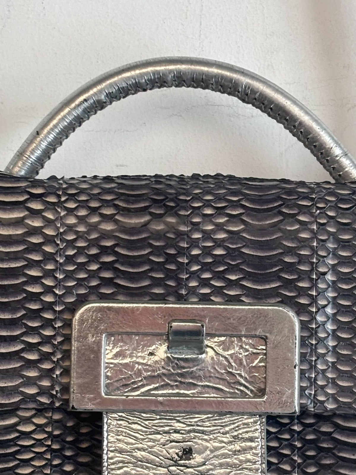 Maison Margiela | AW2016 Snake Skin Small Square Bag