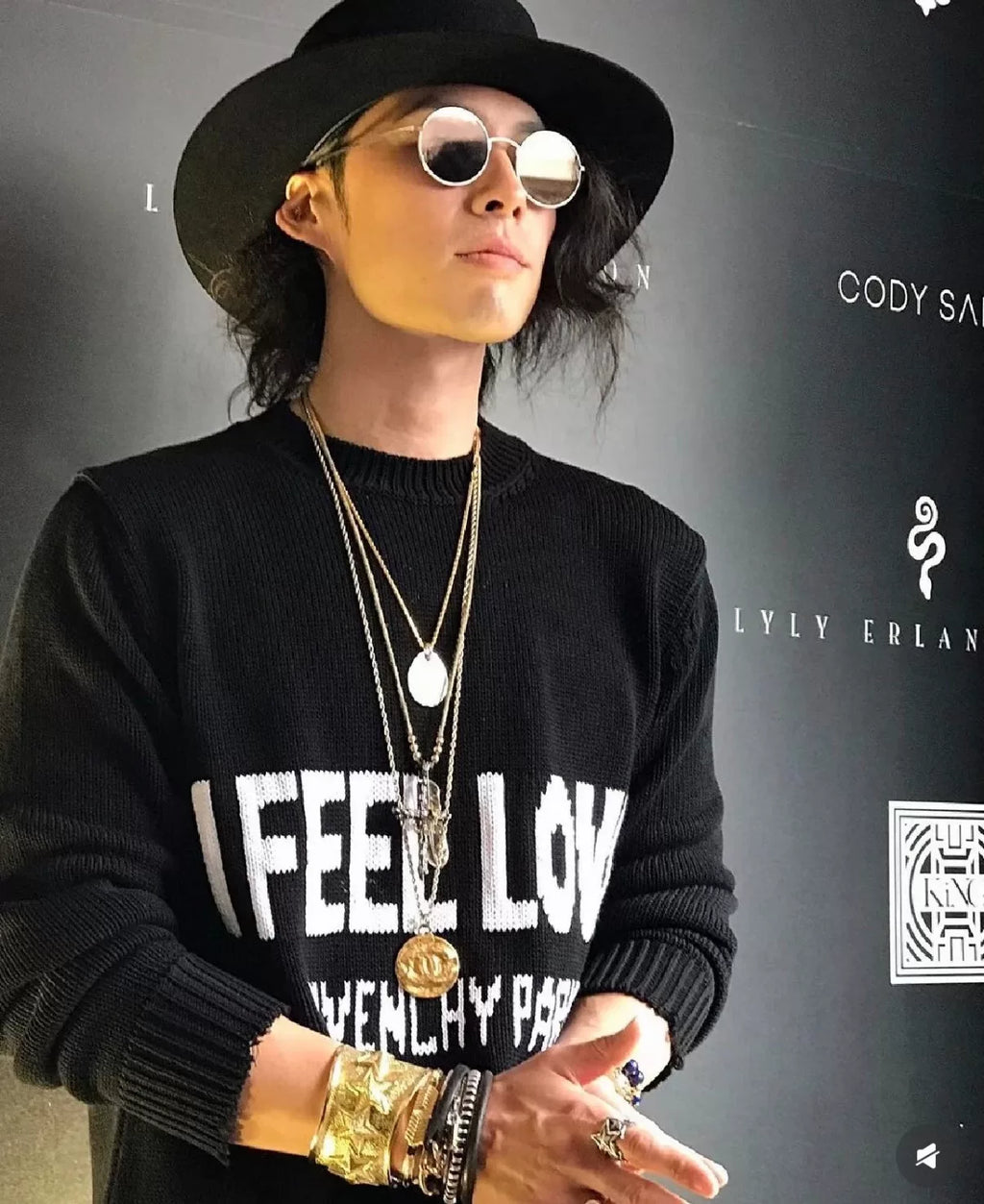 Givenchy Logo Distressed Knit Sweater