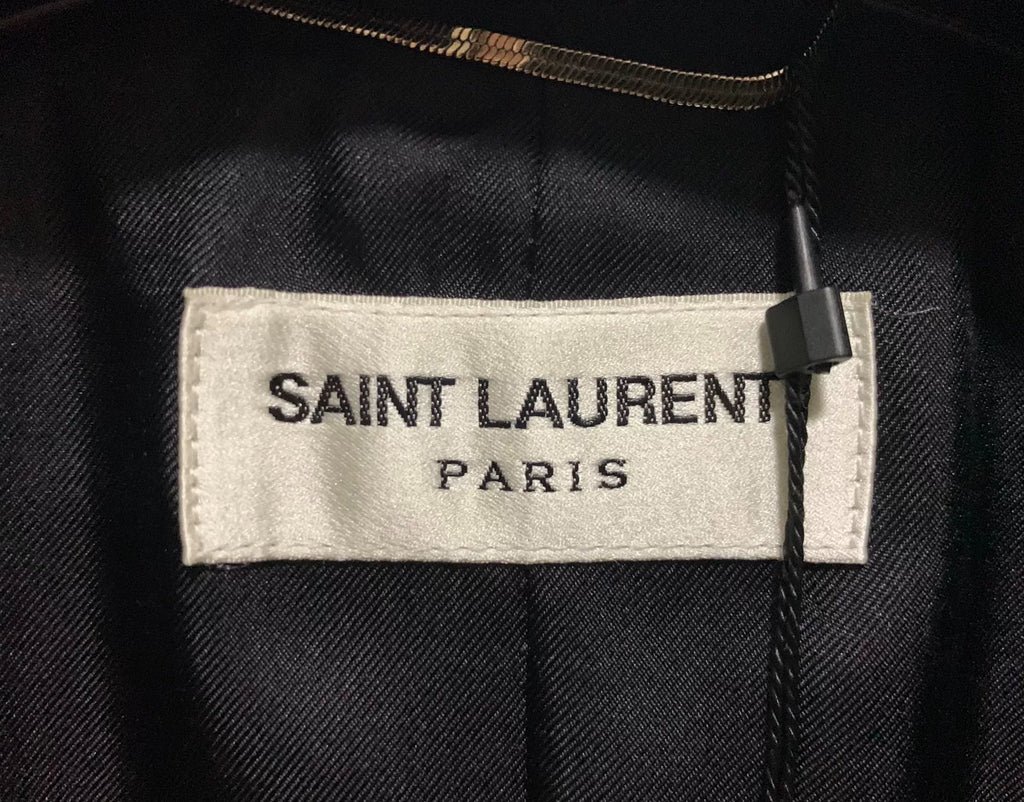 Saint Laurent 17FW Runway Black Suit