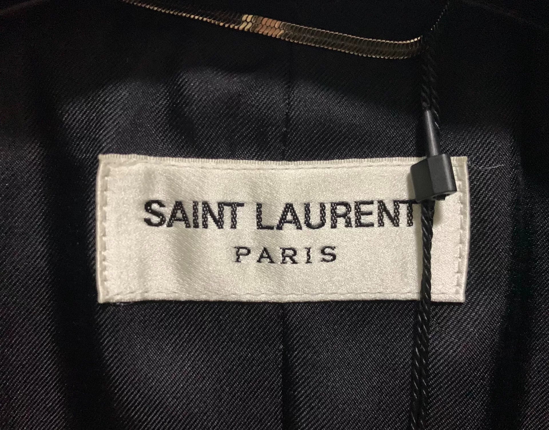 Saint Laurent 17FW Runway Black Suit
