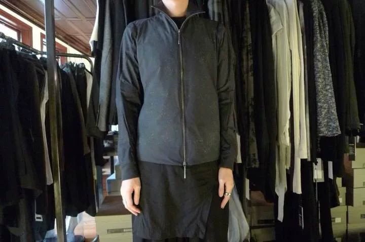 Devoa SS14 3M II Black Linen Jacket