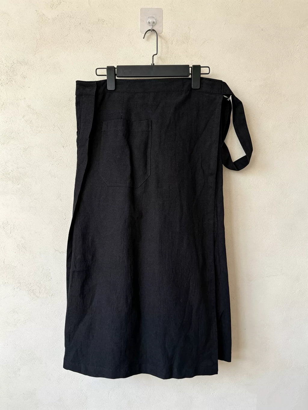 Yohji Yamamoto SS24 Linen Wrap Top