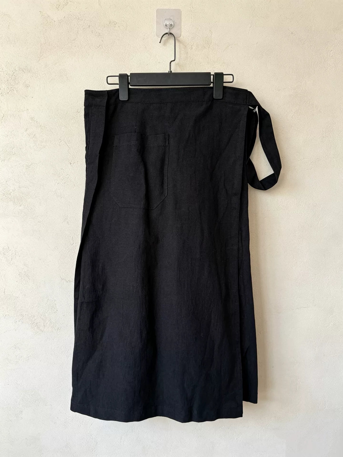 Yohji Yamamoto SS24 Linen Wrap Top