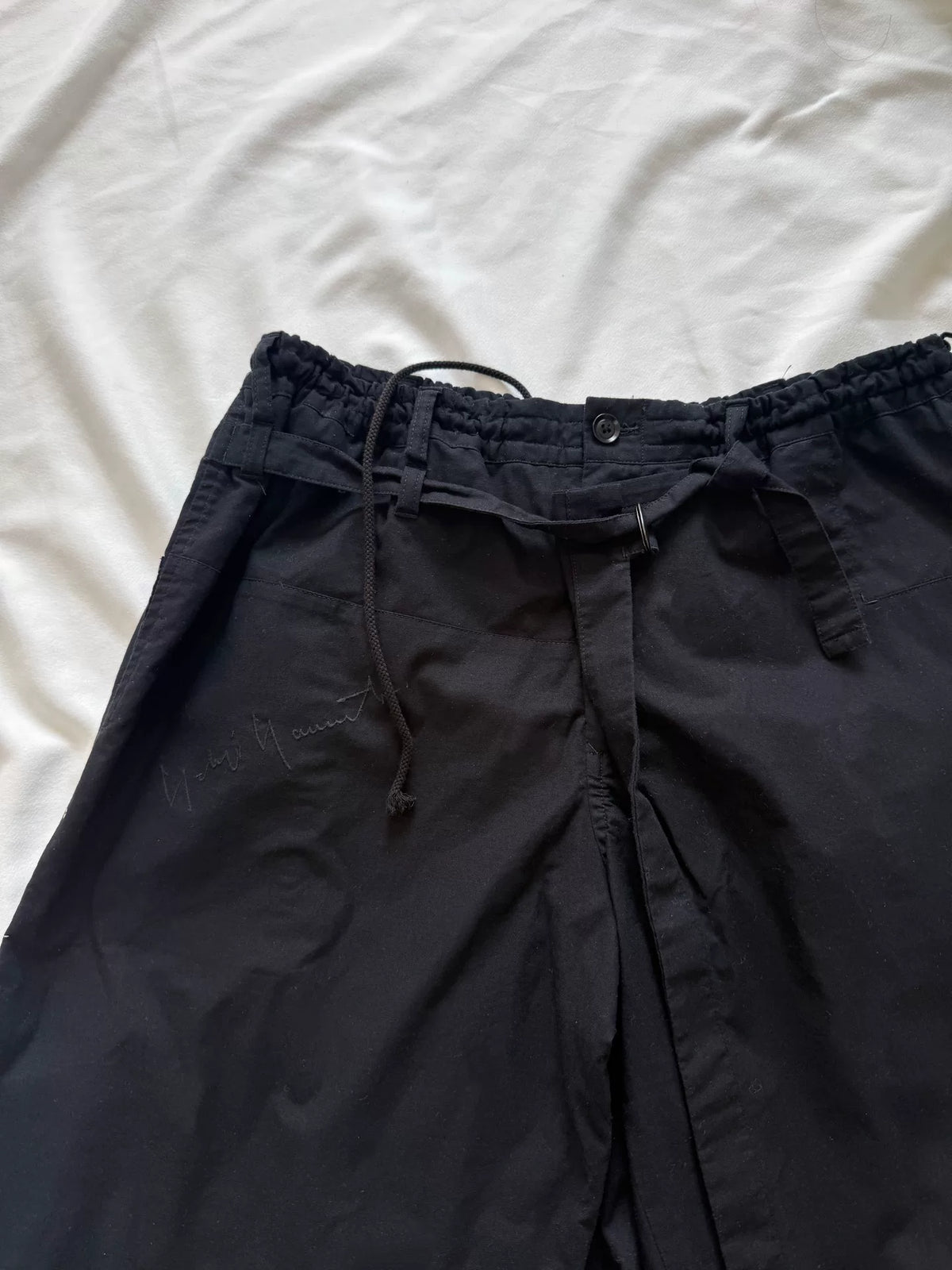 Yohji Yamamoto AW19 Deconstructed Kendo Trousers