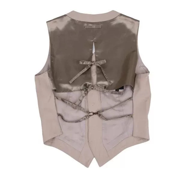 Jean Paul Gaultier Vintage Brown Cutout Vest