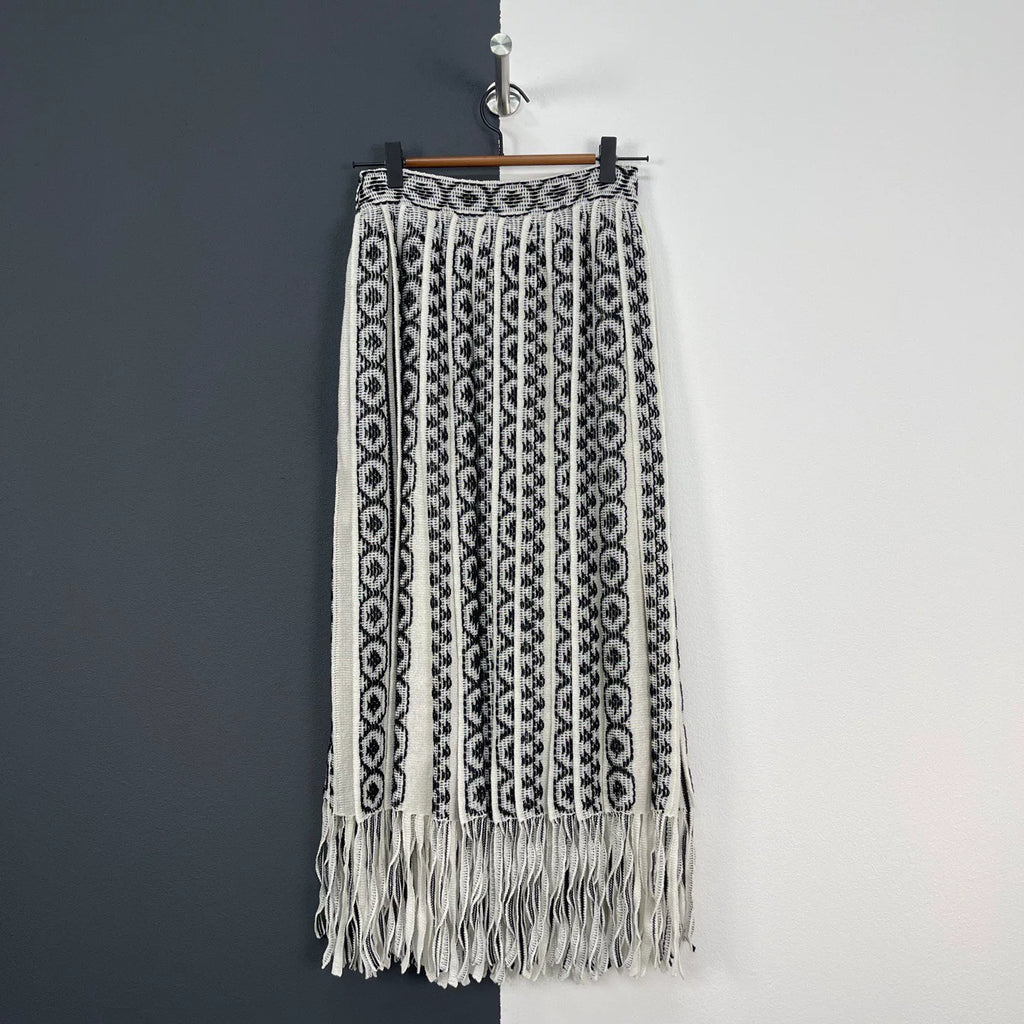 Dior Tassel Pleated Maxi Dress
