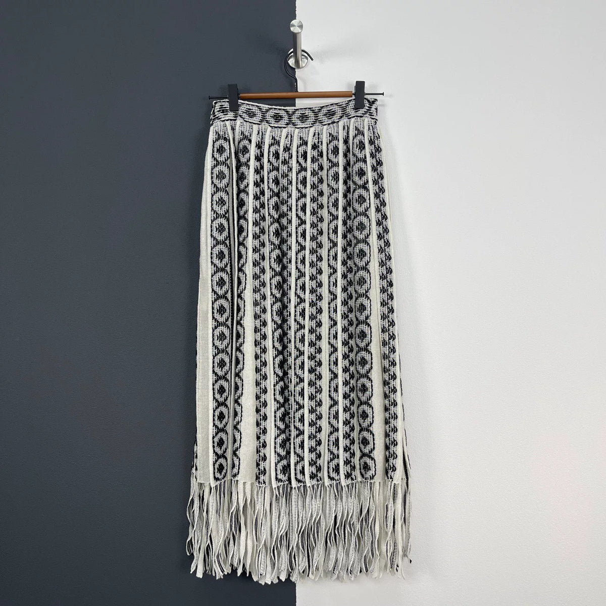 Dior Tassel Pleated Maxi Dress