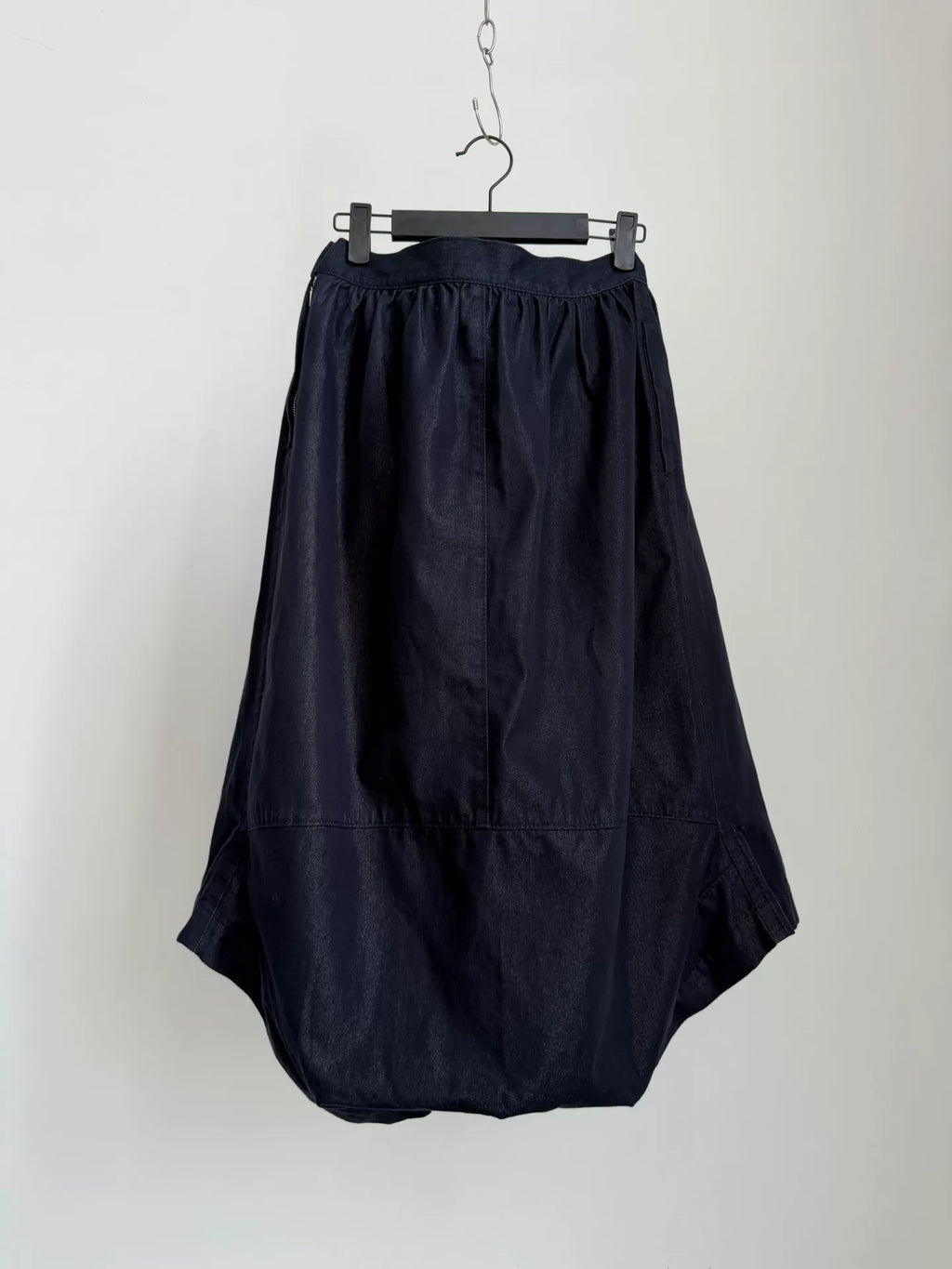 Comme des Garcons 2011 Dark Navy Deformed Bud Skirt Pants