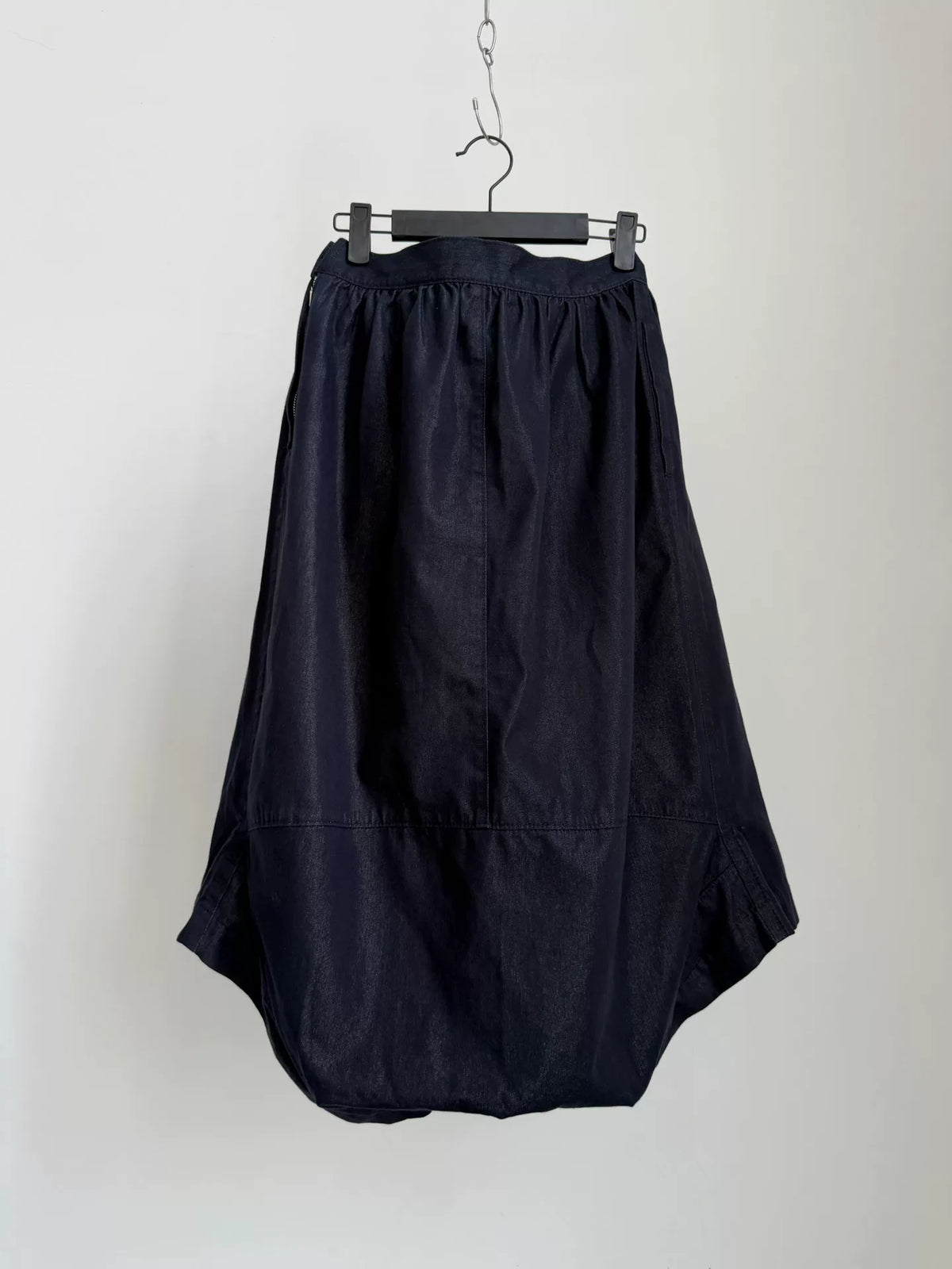 Comme des Garcons 2011 Dark Navy Deformed Bud Skirt Pants