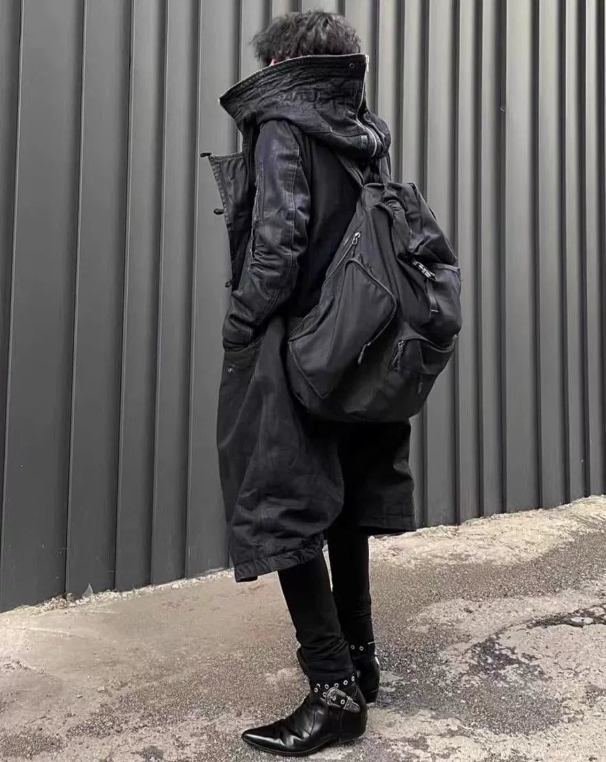 Rick DRKSHDW Owens Padded Hooded Coat