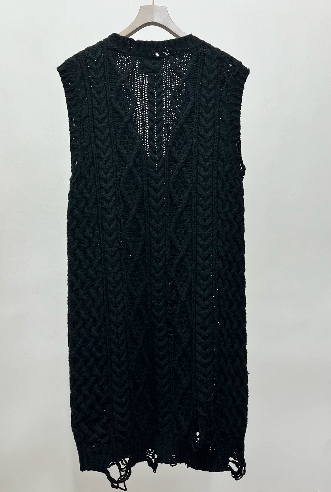 Number (n)ine "Night Crawler" 03AW Knitwear Vest