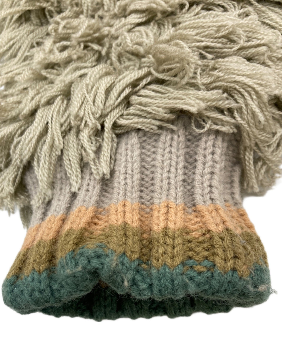 Issey Miyake 1970s Fringe Knit Sweater