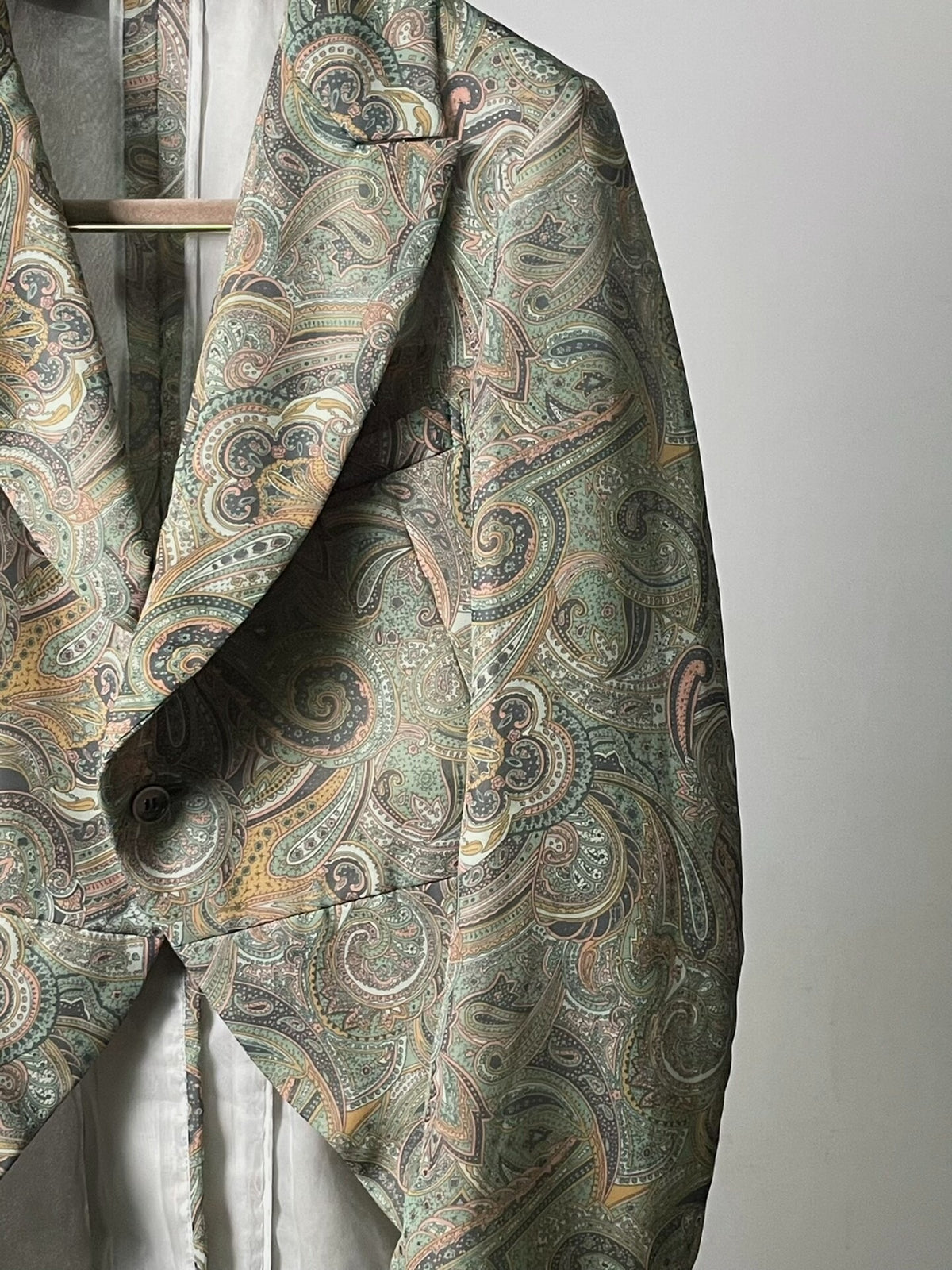 Comme Des Garcons | 1995 Paisley Tuxedo Jacket