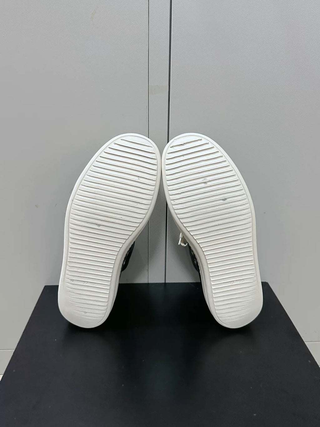 Rick Owens Leather Large Converse Sneakers