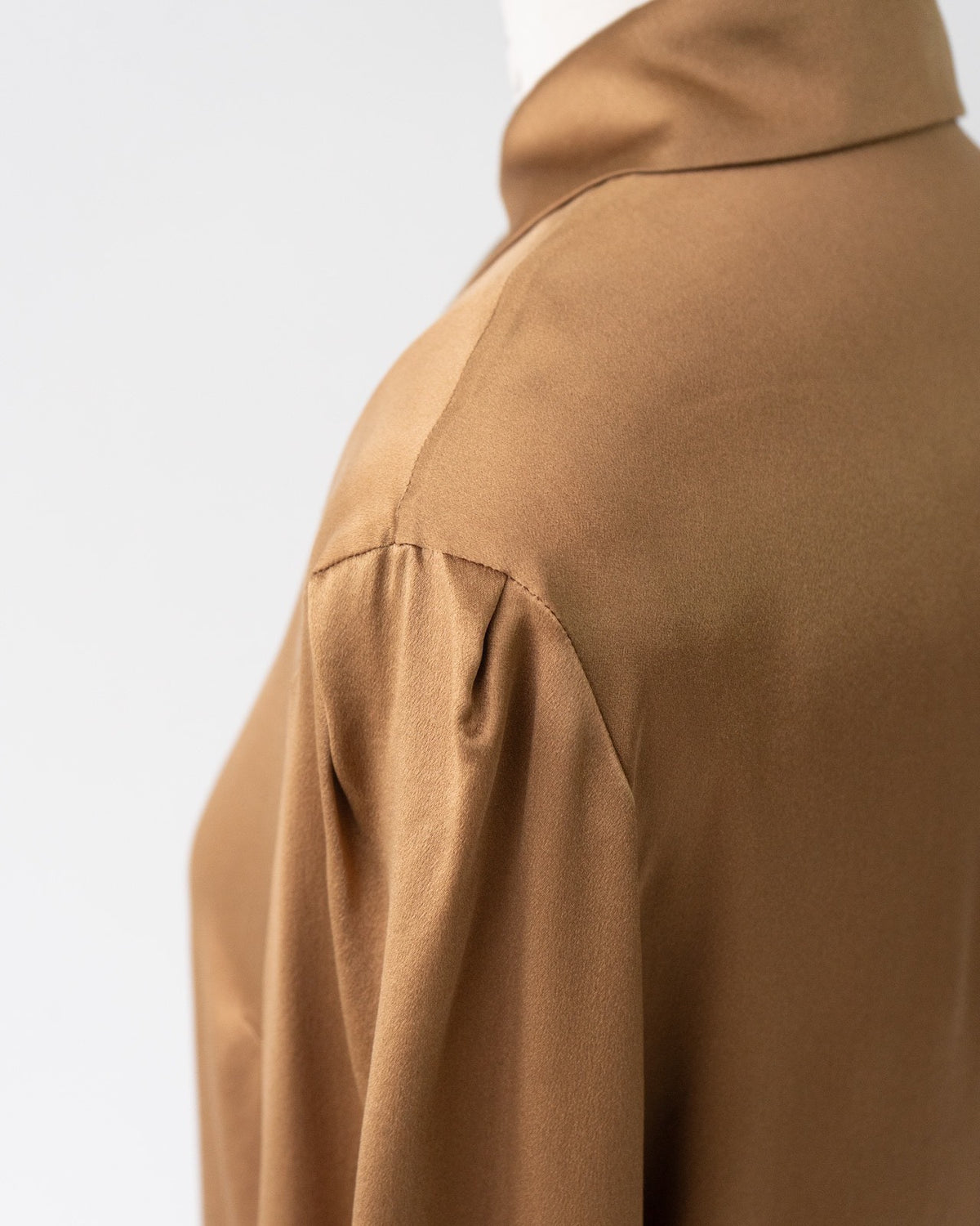 Celine 1990s Silk Long Sleeve Shirt