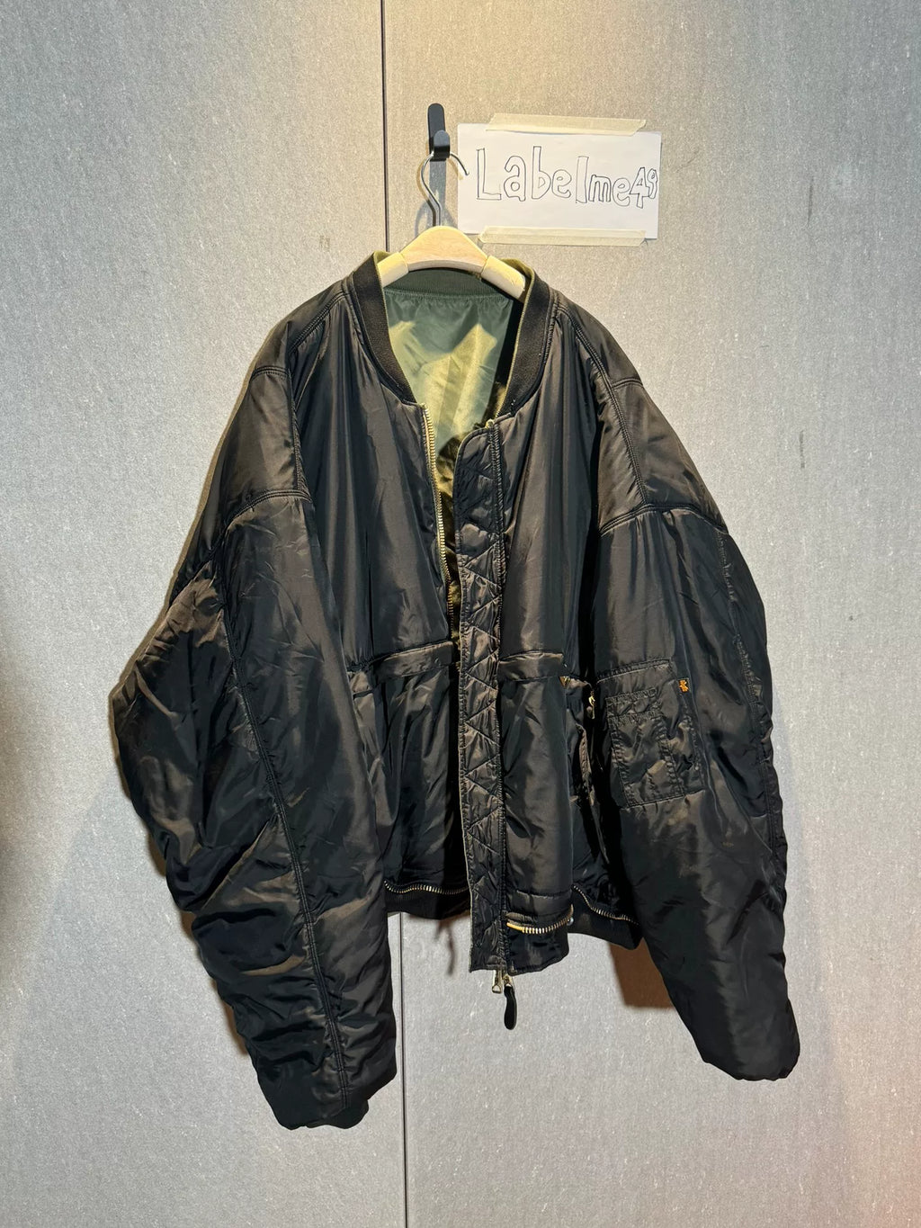Vetements SS17 Reversible MA1 Bomber Jacket