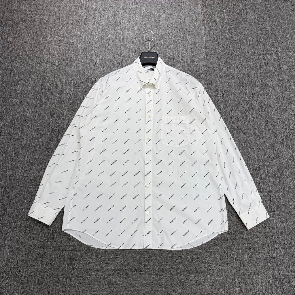 Balenciaga Bullet Screen Full Print Shirt