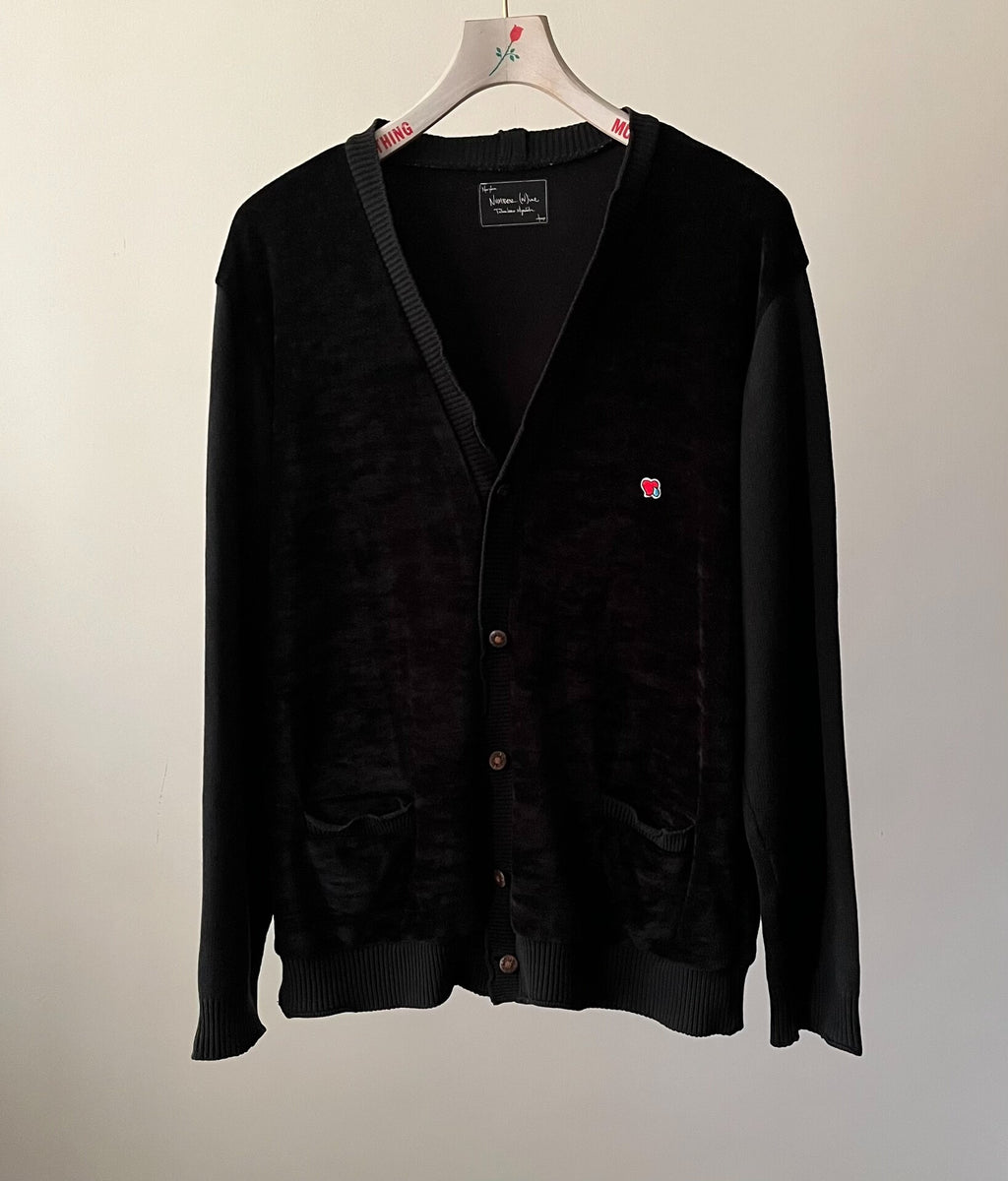 Number (N)ine 03AW Velvet Cardigan