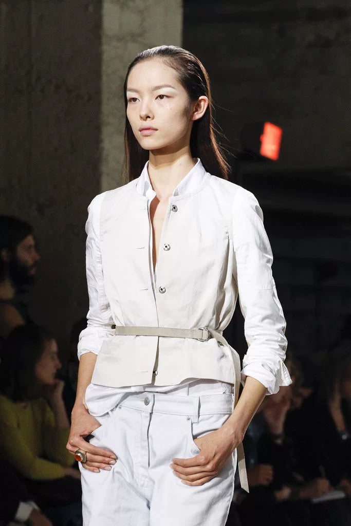 Dries Van Noten SS11 Belted Cotton Jacket