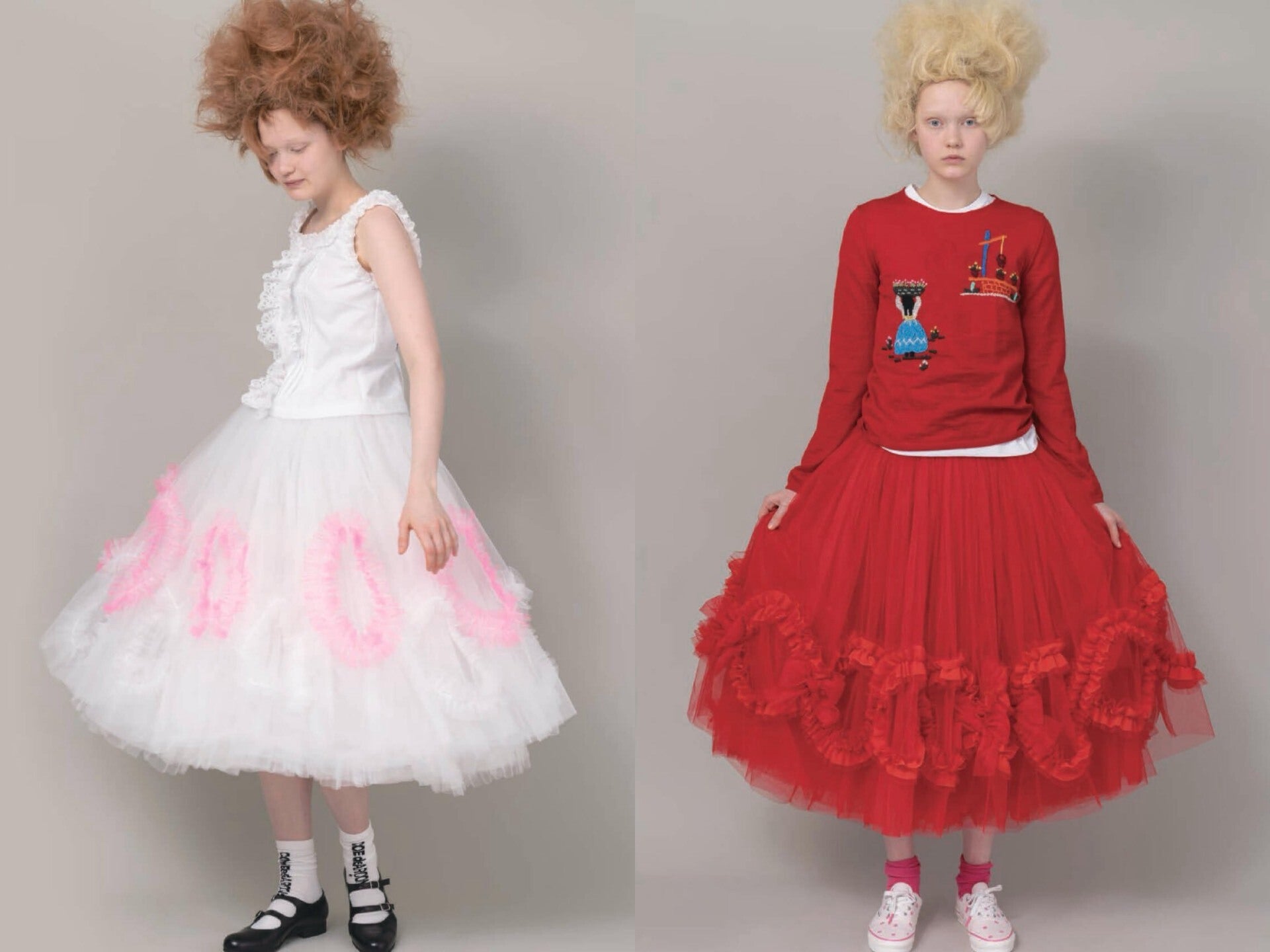 Comme Des Garcons 21AW Tulle Skirt - Devines