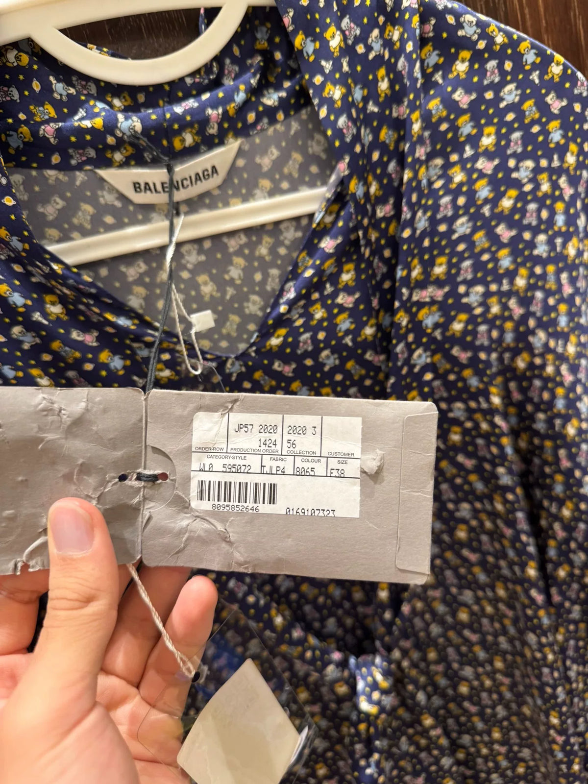 Balenciaga SS06 Silk Shirt