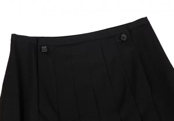 COMME des GARCONS Vintage Black Pleated Skirt