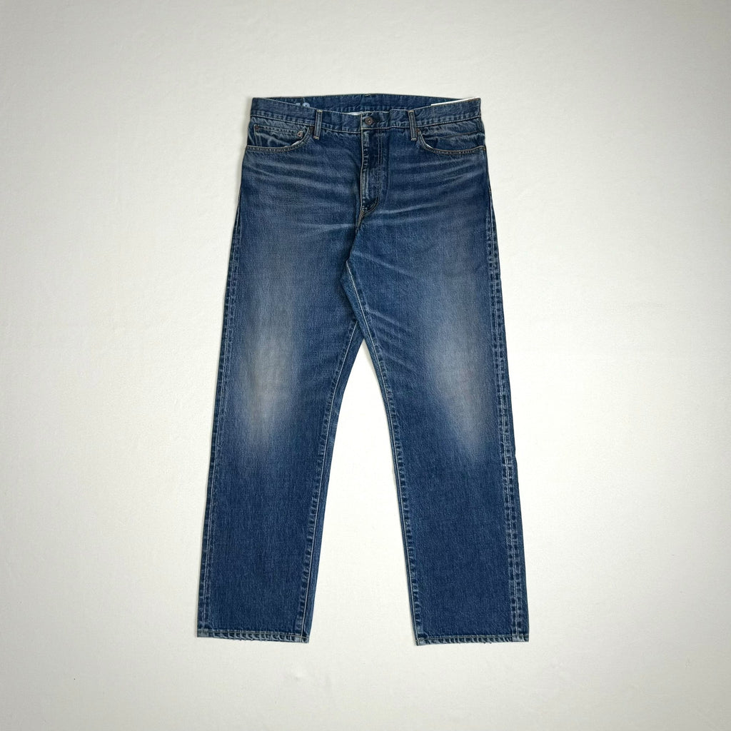 VISVIM 24aw SOCIAL SCULPTURE 05 DAMAGED-42 L32 Distressed Ripped Jeans