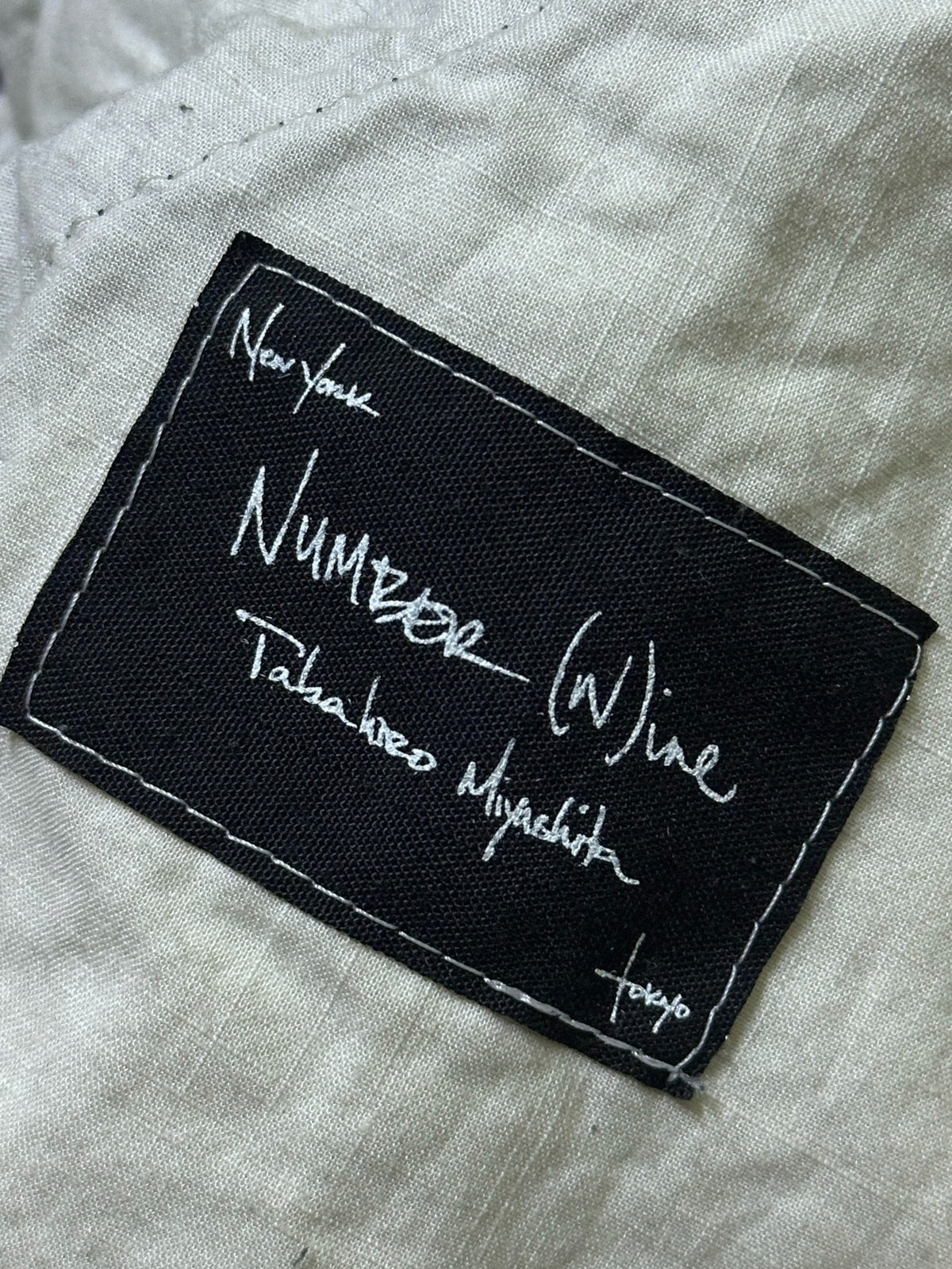 Number (N)ine 09ss Palace Pants