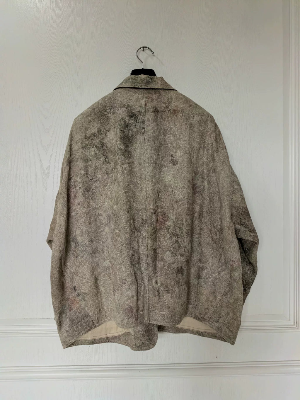 Ziggy Chen 24pf Dirty-Dyed Jacquard Suit Jacket