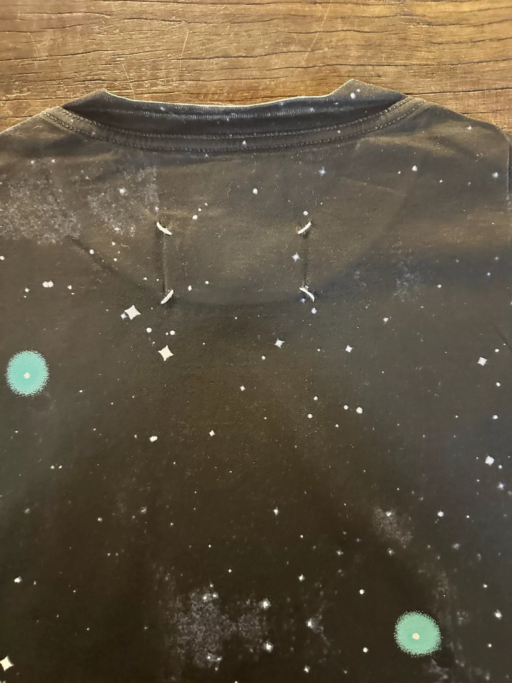 Maison Margiela SS19 Spaceship Space Print Cotton Tee