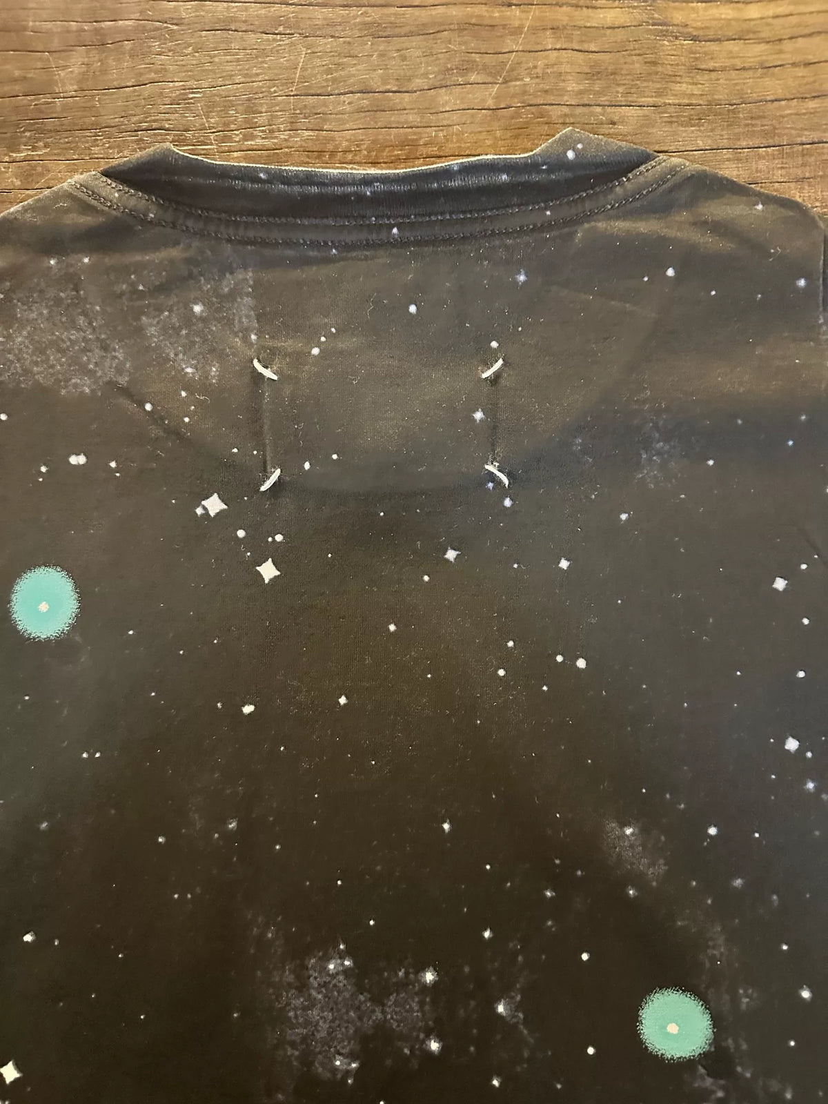 Maison Margiela SS19 Spaceship Space Print Cotton Tee