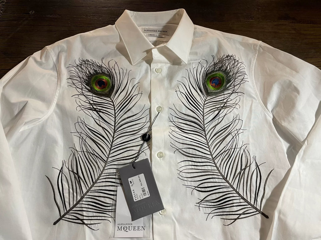 Alexander McQueen FW17 White Cotton Shirt